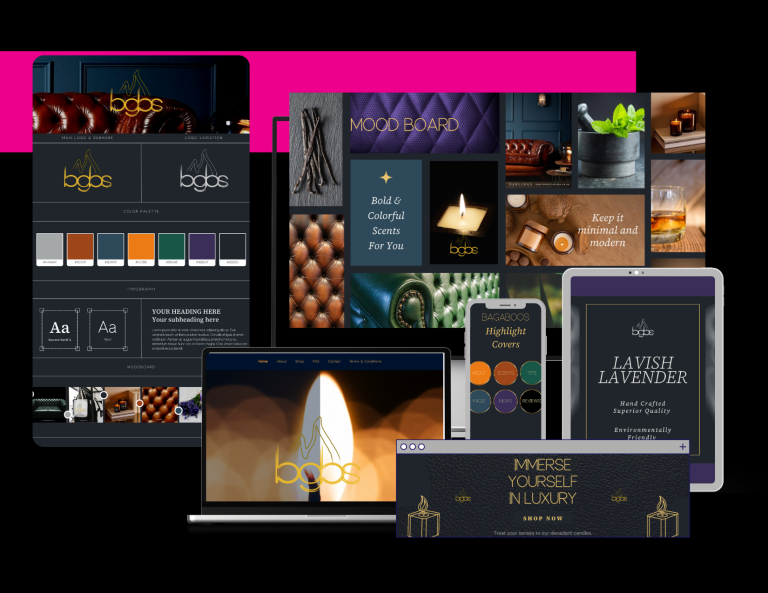 Bagaboos Brand Mockups